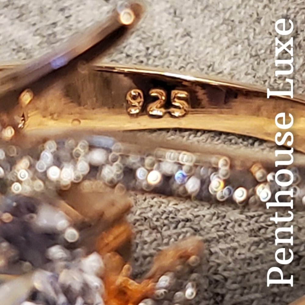FINAL RESTOCK!! 14K Rose Gold Plated Zirconia Crystal Ring - Picture 4 of 5